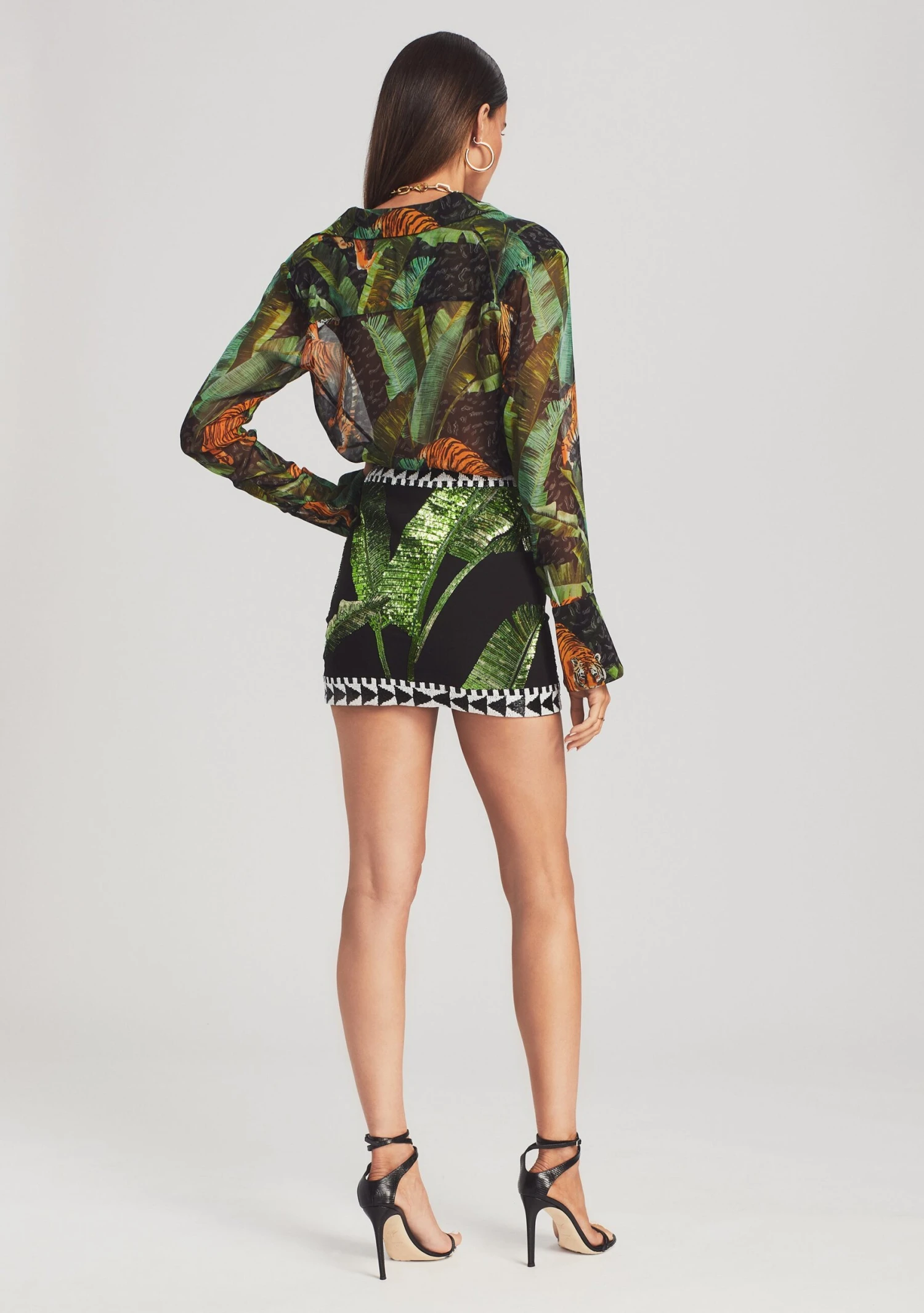 Joanna Silk Chiffon Shirt - Image 4