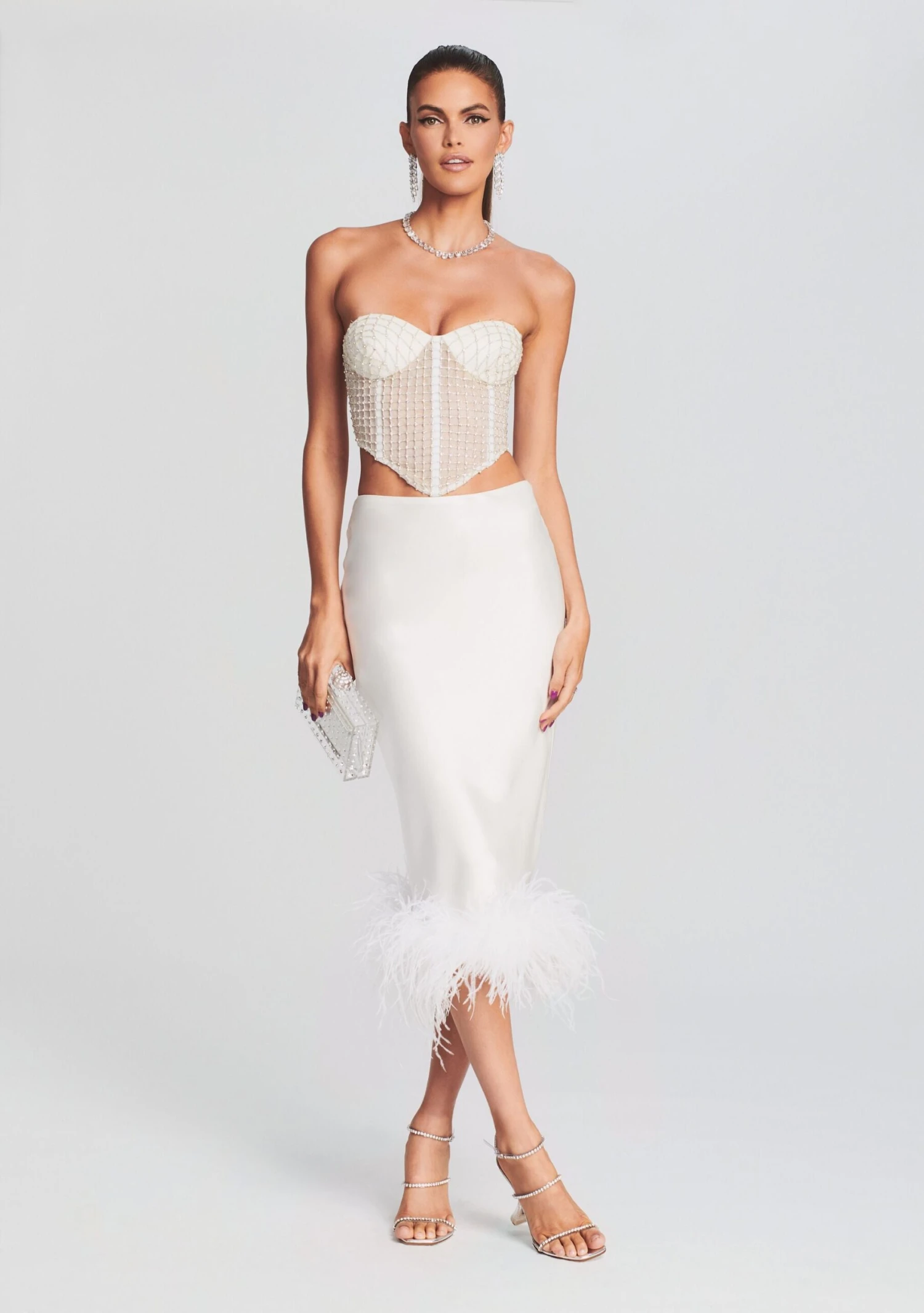 Margery Embellished Bustier Top - Image 2