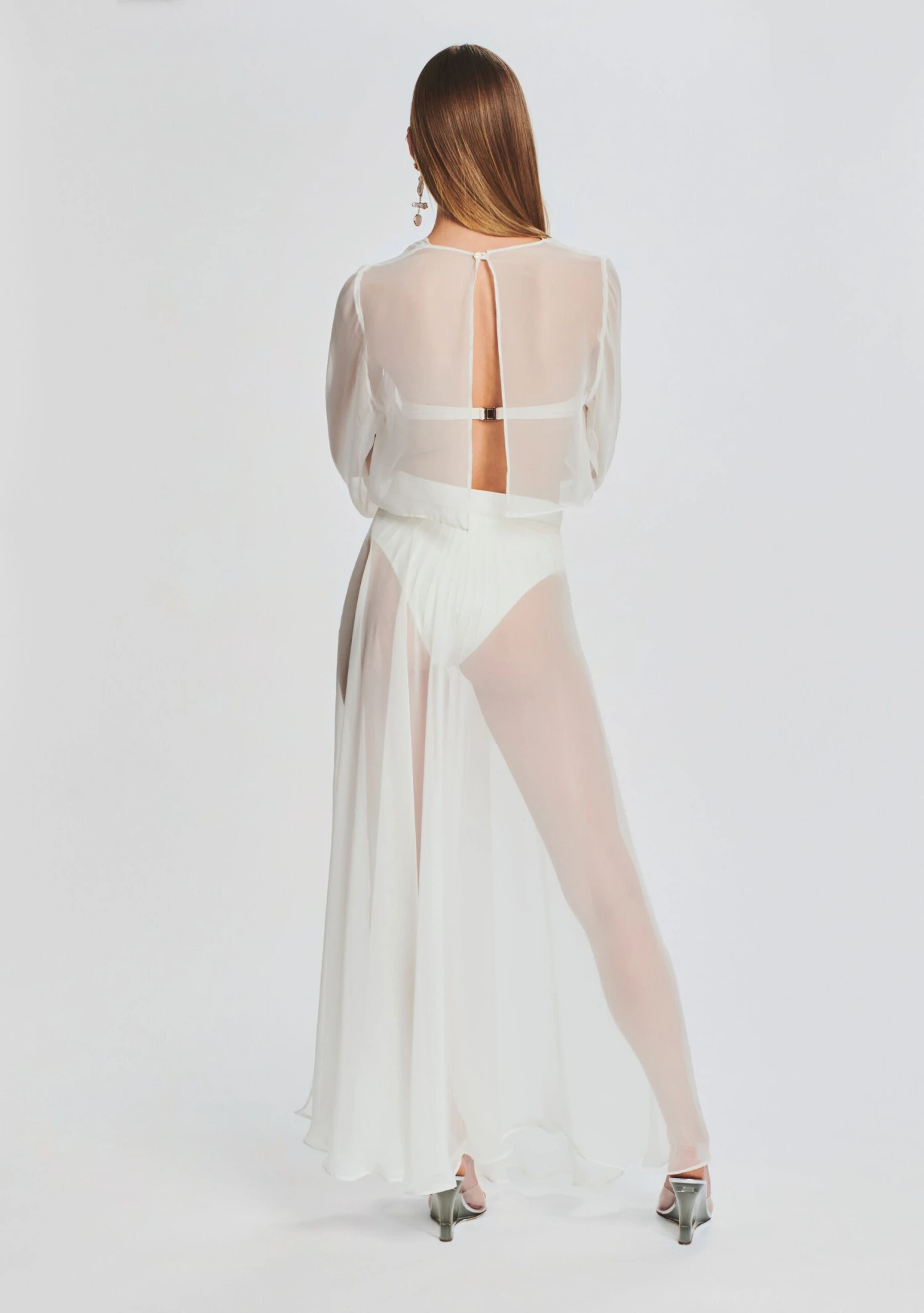 Alaia Long Slit Skirt - Image 4