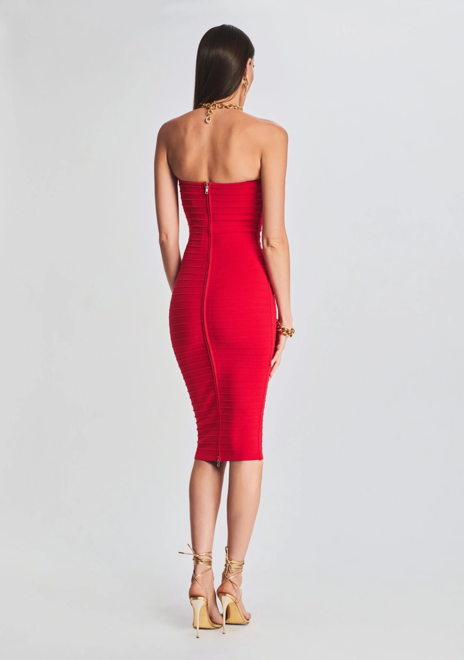 Khandie Bandage Knit Dress - Image 4