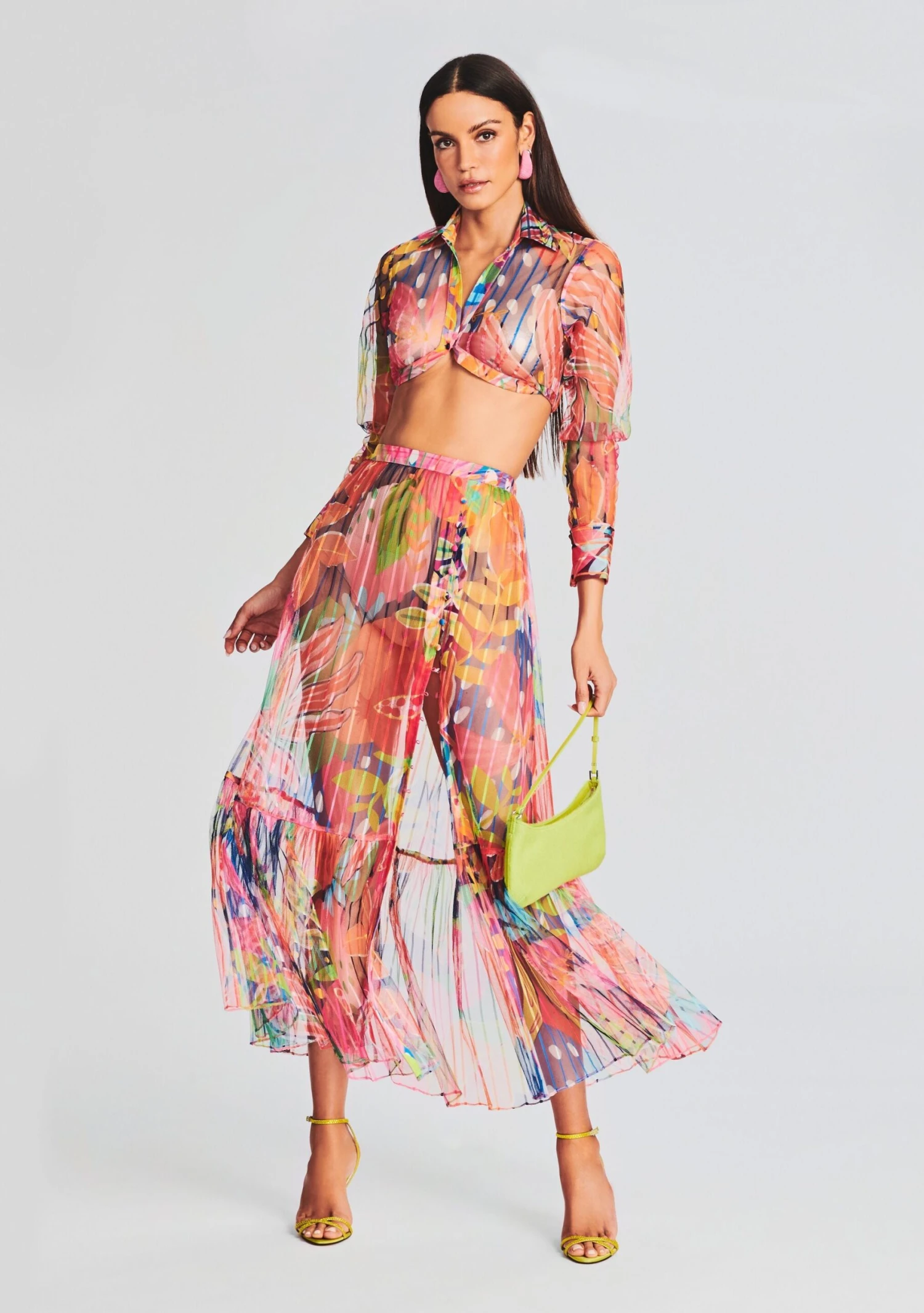 Plum Cropped Shirt - Image 4