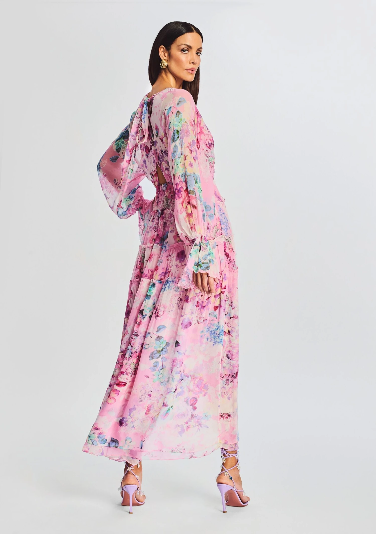 Sage High Low Dress - Image 4