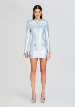 Fenna Coated Knit Dress