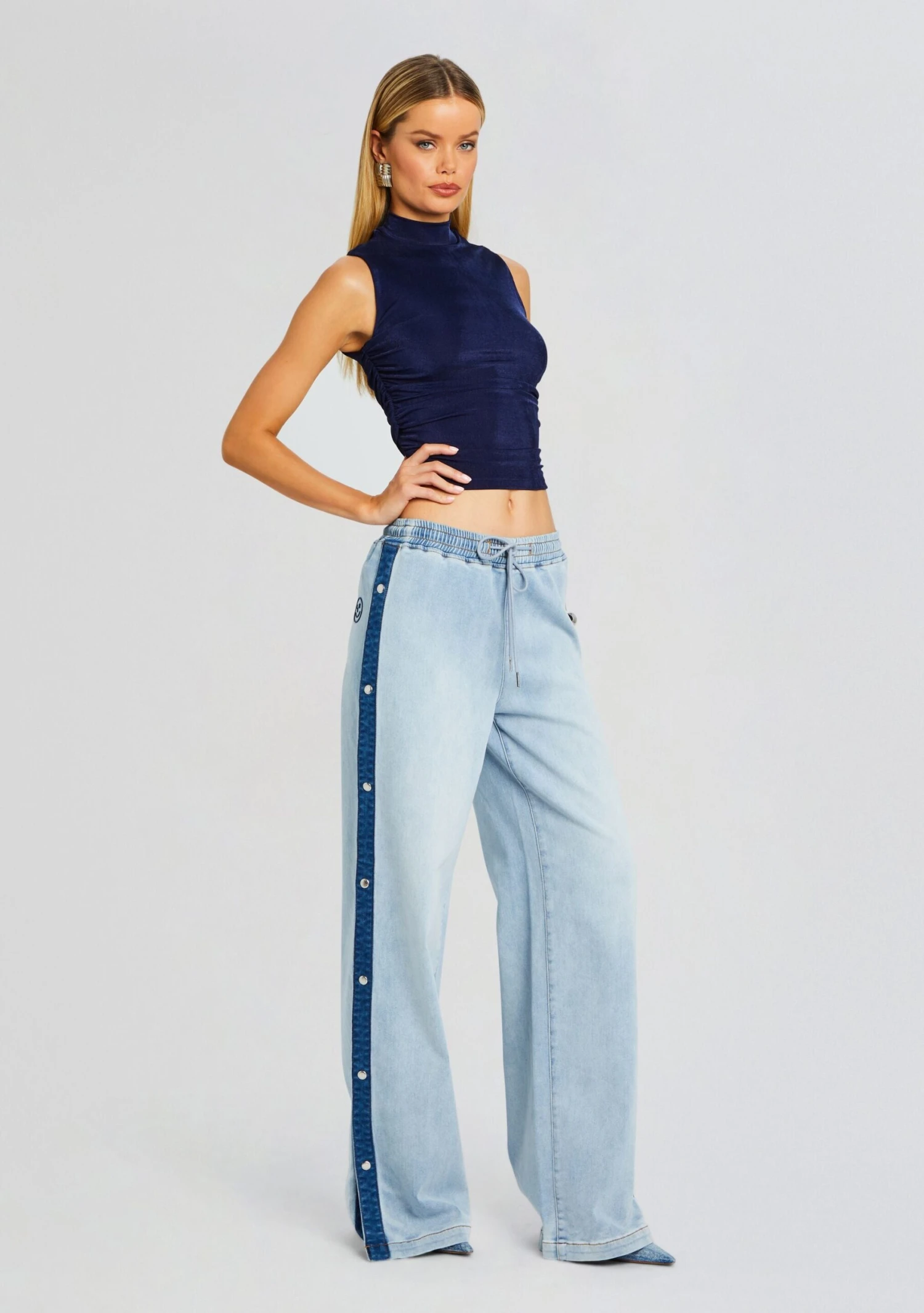 Gabbi Wide Leg Jean - Image 3