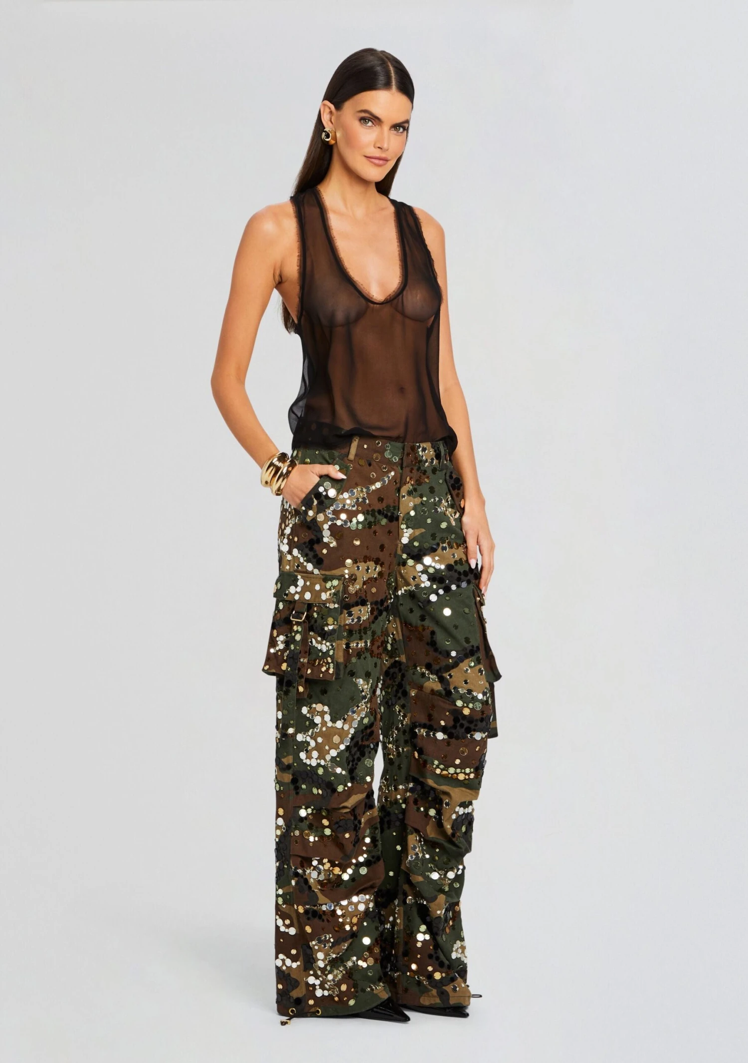 Alexia Embellished Pant - Image 3