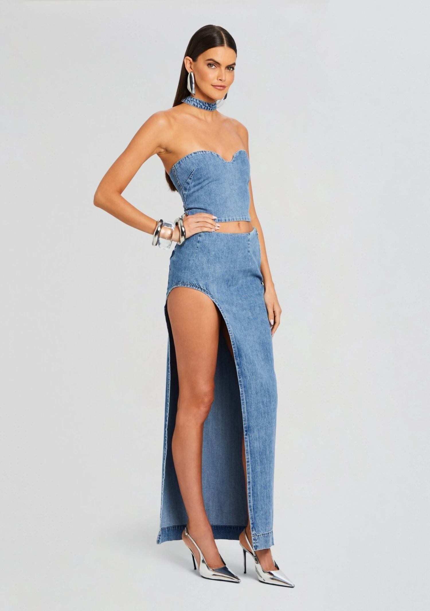 Wynter Denim Skirt - Image 3