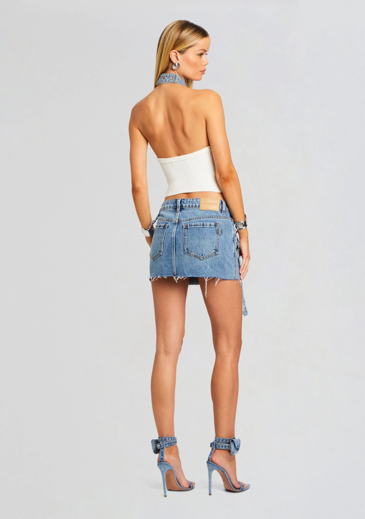 Sherona Denim Skirt - Image 4