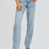 Vero Embellished Denim Pant