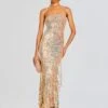 Tera Sequin Crochet Dress