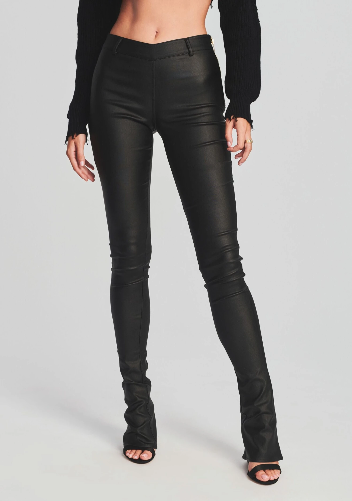 Danica Coated Denim Pant
