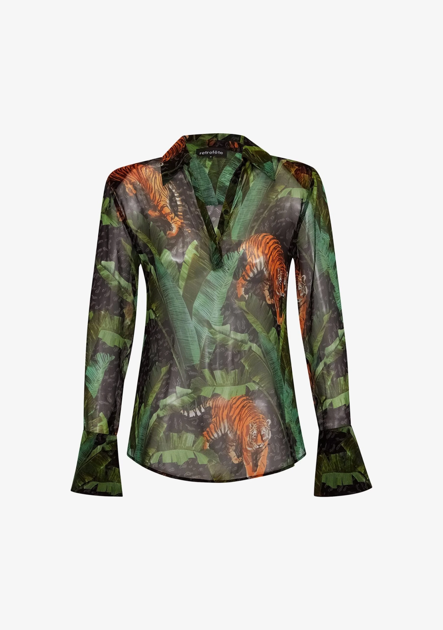 Joanna Silk Chiffon Shirt - Image 5