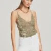 Molly Sequin Crochet Top
